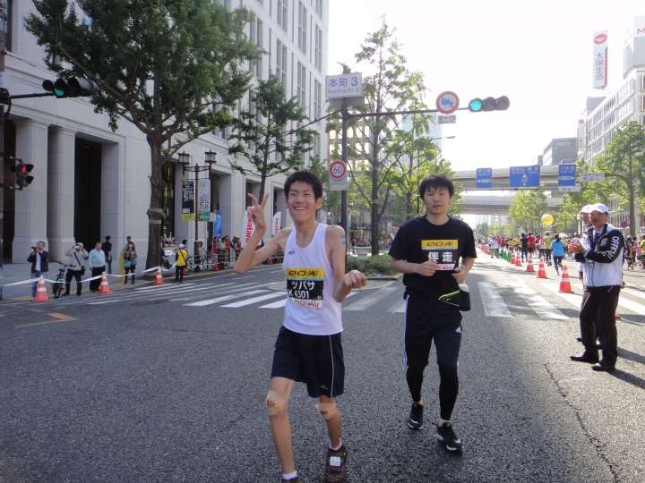 01小惡魔再現大阪馬拉松!