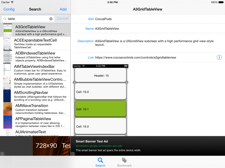 【App分享】Cocoa Assist - iOS Control/Library Finder 協助您開發的查詢工具