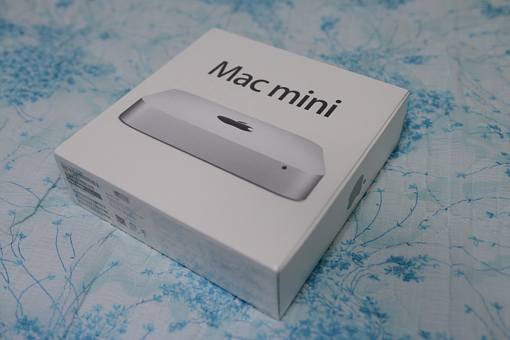 Mac mini (Late 2012)...i7四核總算買到之開箱文~ ~