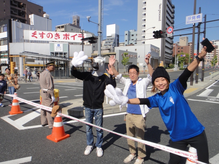 01小惡魔再現大阪馬拉松!