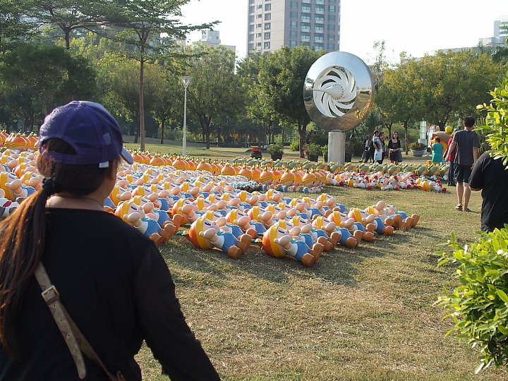 數大便是美:2014年11月5日~9日農業精靈「高通通」在高雄市中央公園展出