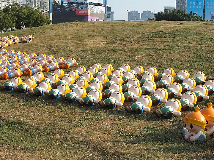 數大便是美:2014年11月5日~9日農業精靈「高通通」在高雄市中央公園展出