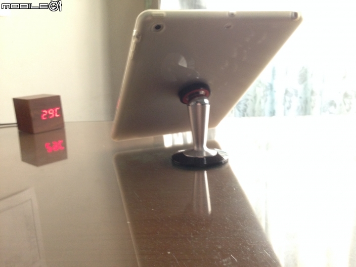 【開箱】imirror 桌上型/車用型磁力支架,iPad air 偽裝成桌上型螢幕