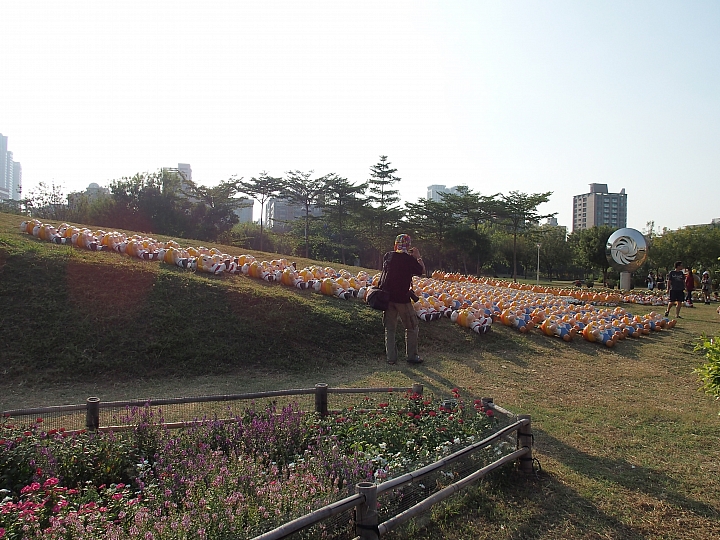 數大便是美:2014年11月5日~9日農業精靈「高通通」在高雄市中央公園展出