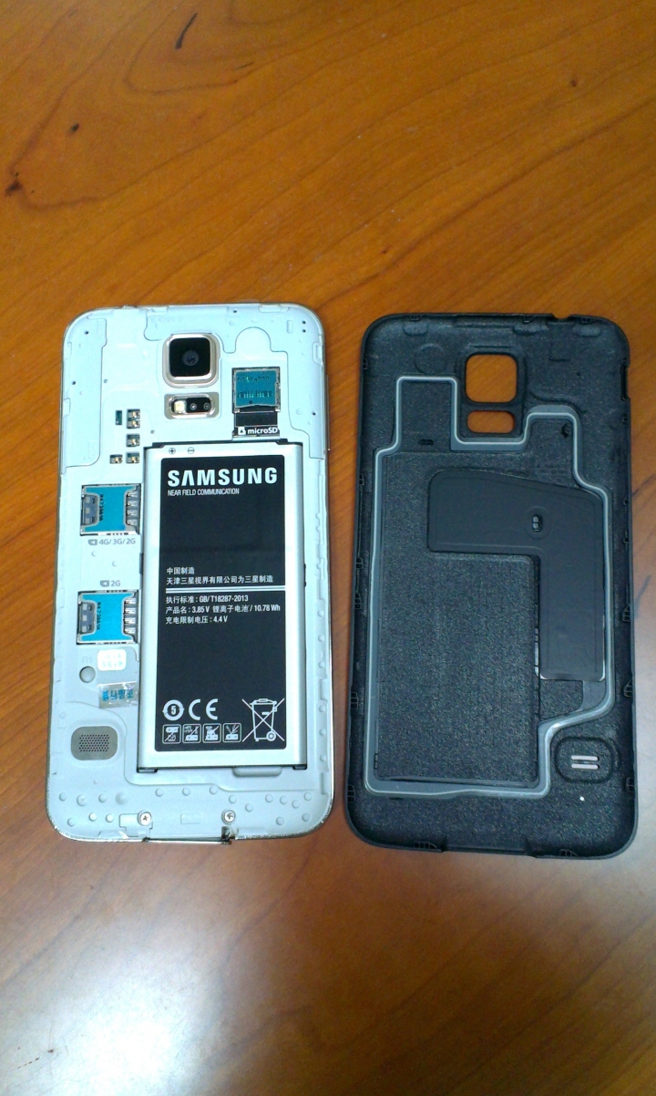 三星S5 G9006W 聯通雙卡版 簡單開箱