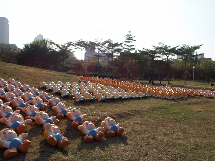 數大便是美:2014年11月5日~9日農業精靈「高通通」在高雄市中央公園展出