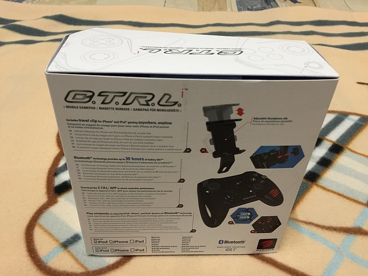 偽掌機 開箱 Madcatz ios 遊戲手把