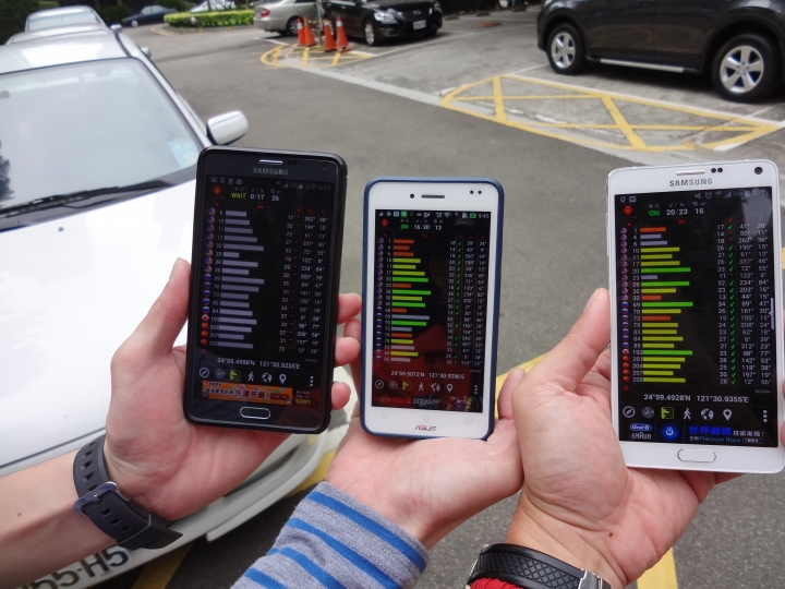 note4 gps 衛星訊號真的比較差(1040220更新diy gps放大器)內有測試以免口說無憑