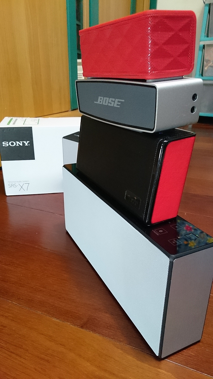 冷門的藍芽喇叭SONY SRS-X7