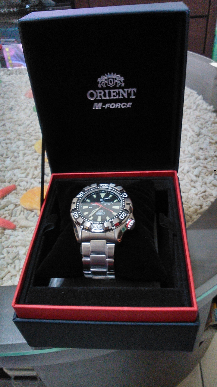 ORIENT M-FORCE-200M機械錶【新歡開箱】