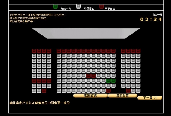 信義威秀廳的大小???