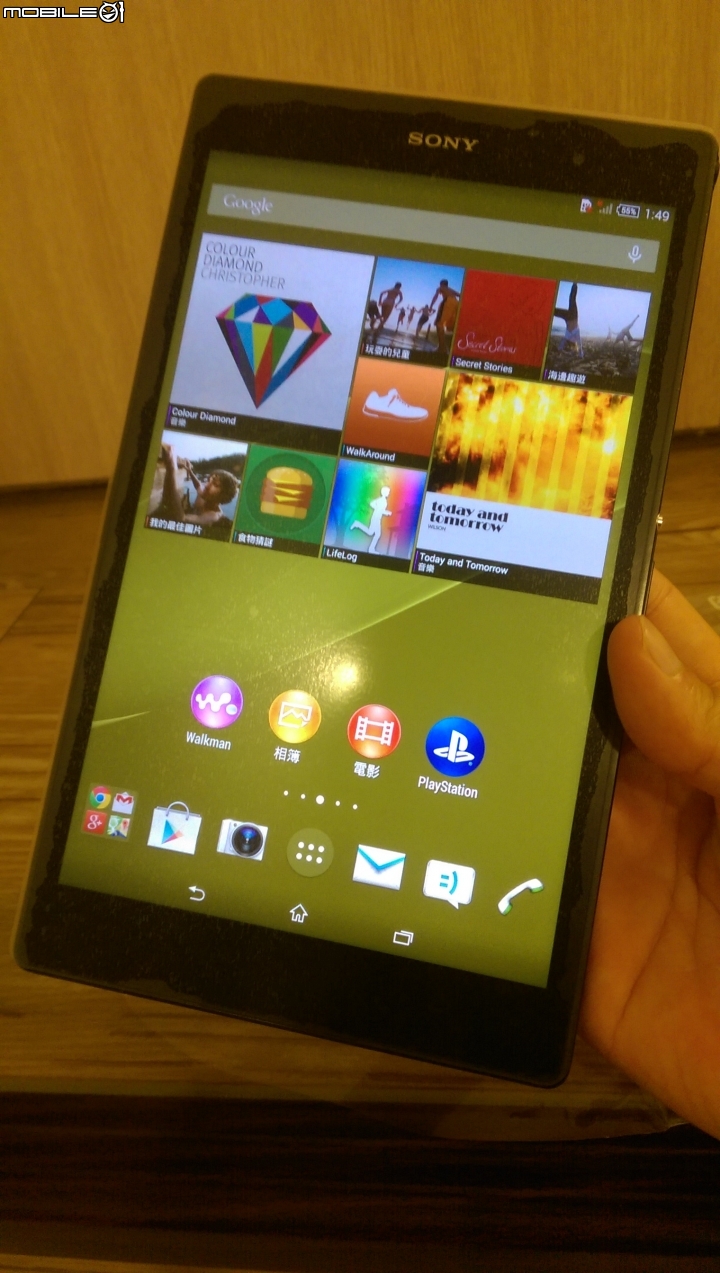飄洋過海的SONY Xperia Z3 Tablet Compact 4G版!入手!