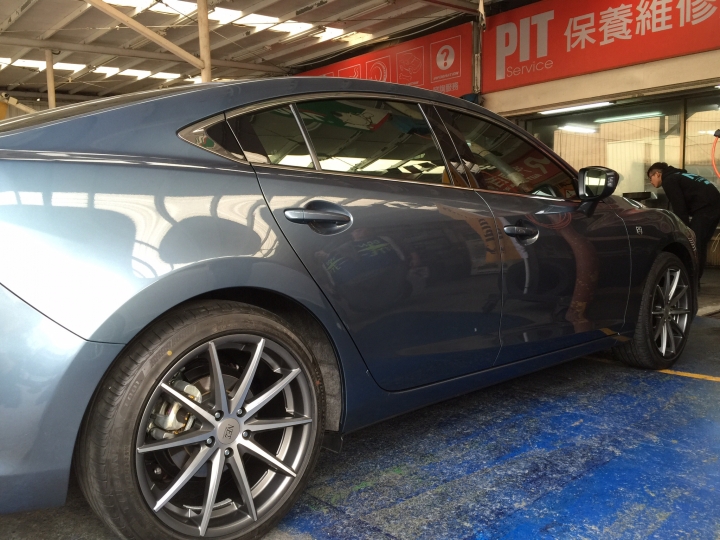New Mazda 6 新輪框改裝 19吋 台製框