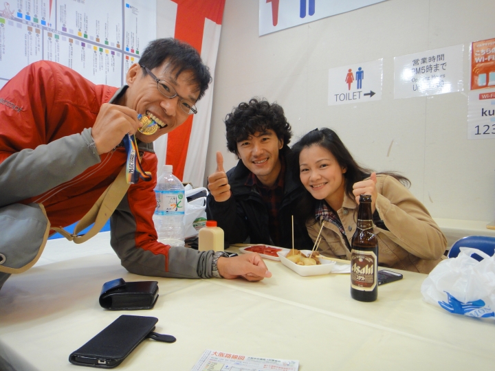 01小惡魔再現大阪馬拉松!