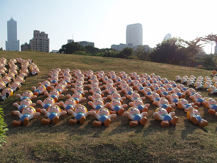 數大便是美:2014年11月5日~9日農業精靈「高通通」在高雄市中央公園展出