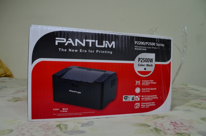 資訊展,在LENOVO旁的新牌子 奔圖「PANTUM」- P2500W