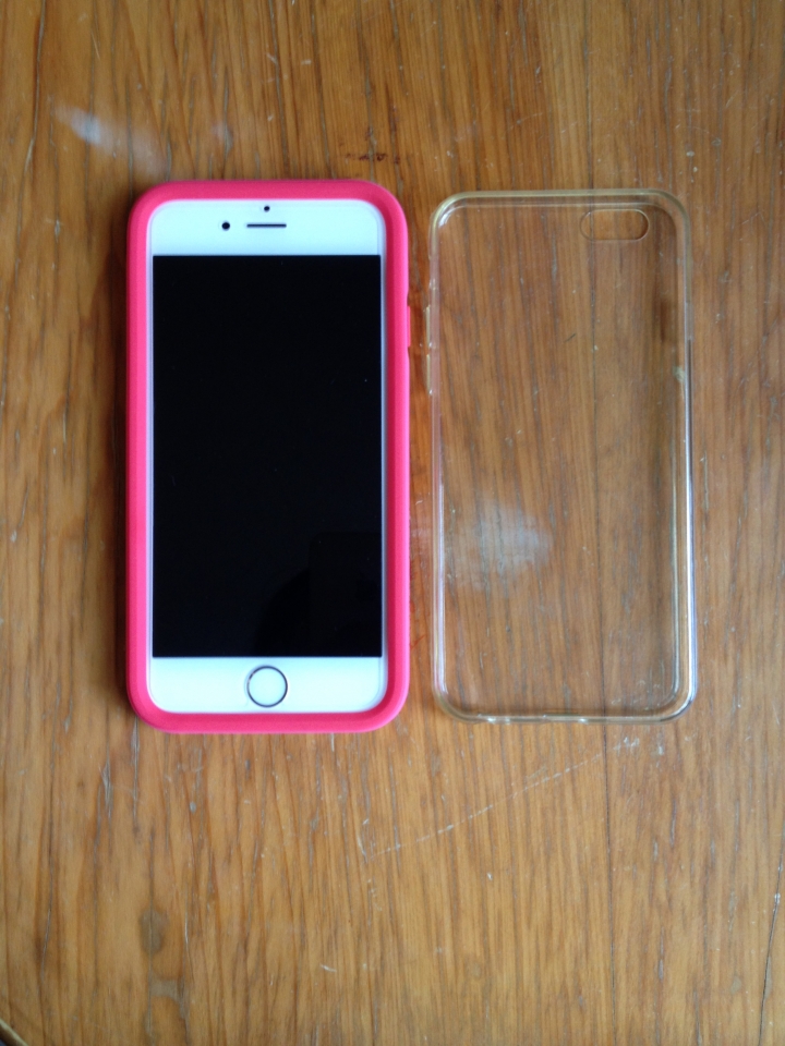 iPhone6 (金) 犀牛盾桃紅色開箱文~
