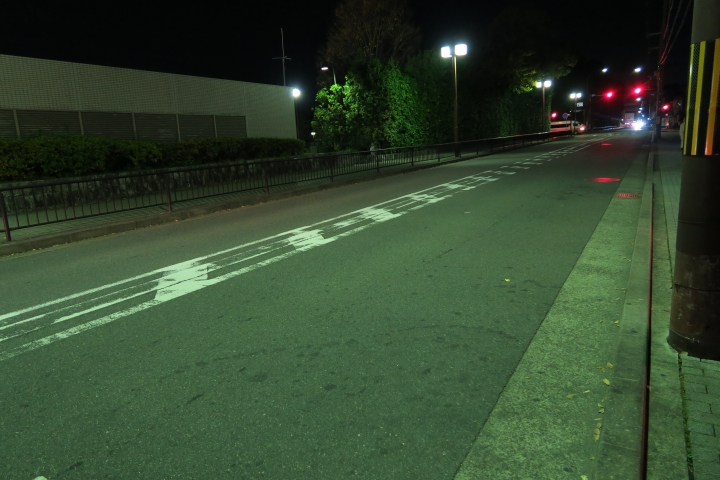 G7X拍出來的夜景顏色偏綠?