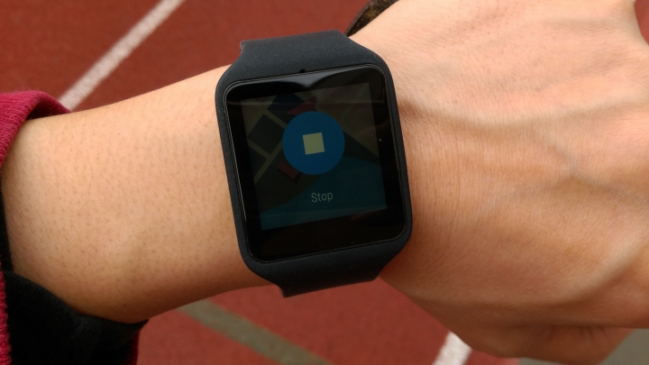單獨使用 SONY Smart Watch 3 (SWR50) 當 GPS 手錶記錄軌跡