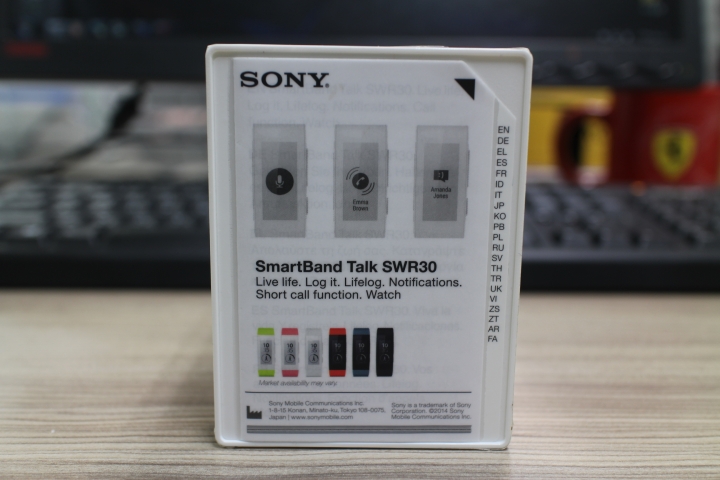 SONY Smartband Talk 便利生活的智慧手環 使用心得