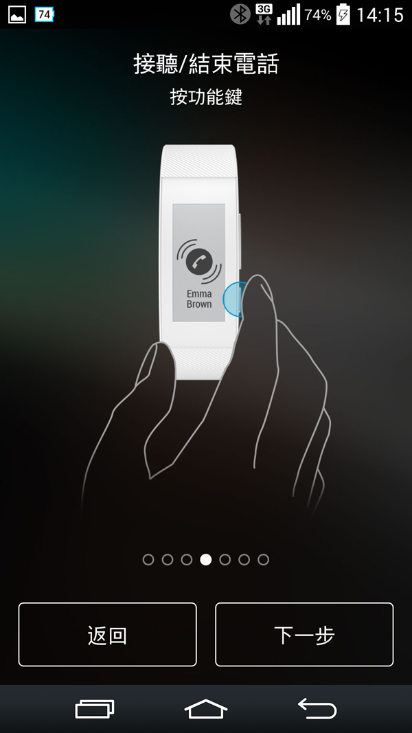來自 星際效應後的時尚科技 SONY SMARTBAND TALK