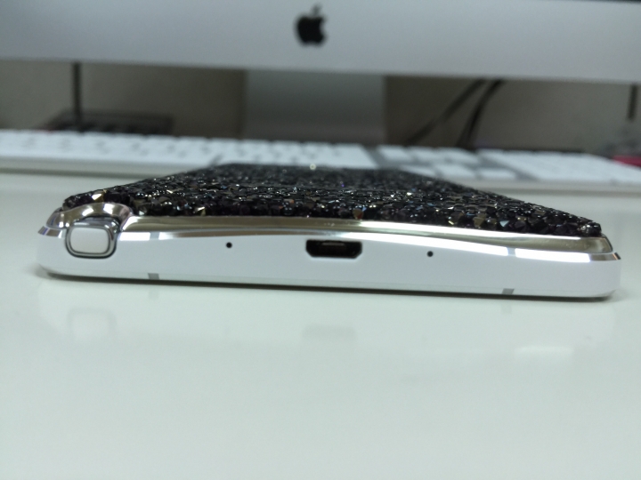 Note4 施華洛世奇背蓋閃亮亮開箱