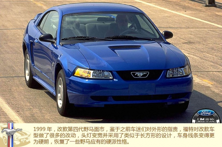 FORD野馬Mustang的歷代傳奇