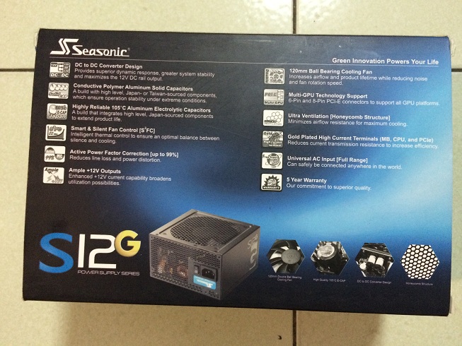 小小開箱.海韻650W-S12G