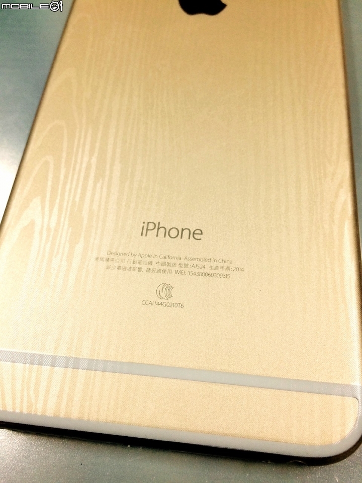 【分享】IPhone6入手!! 包膜後變木頭了?!