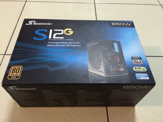 小小開箱.海韻650W-S12G