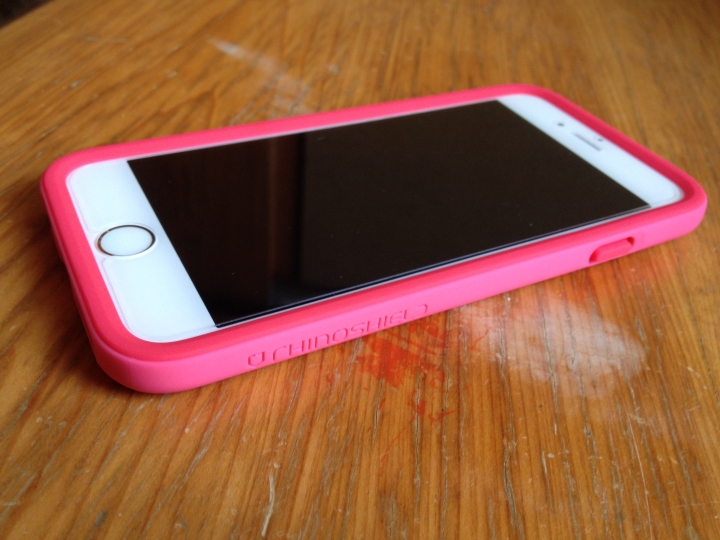 iPhone6 (金) 犀牛盾桃紅色開箱文~