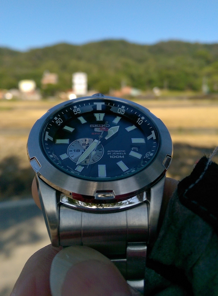 Seiko 盾牌5號, 青山綠水開箱
