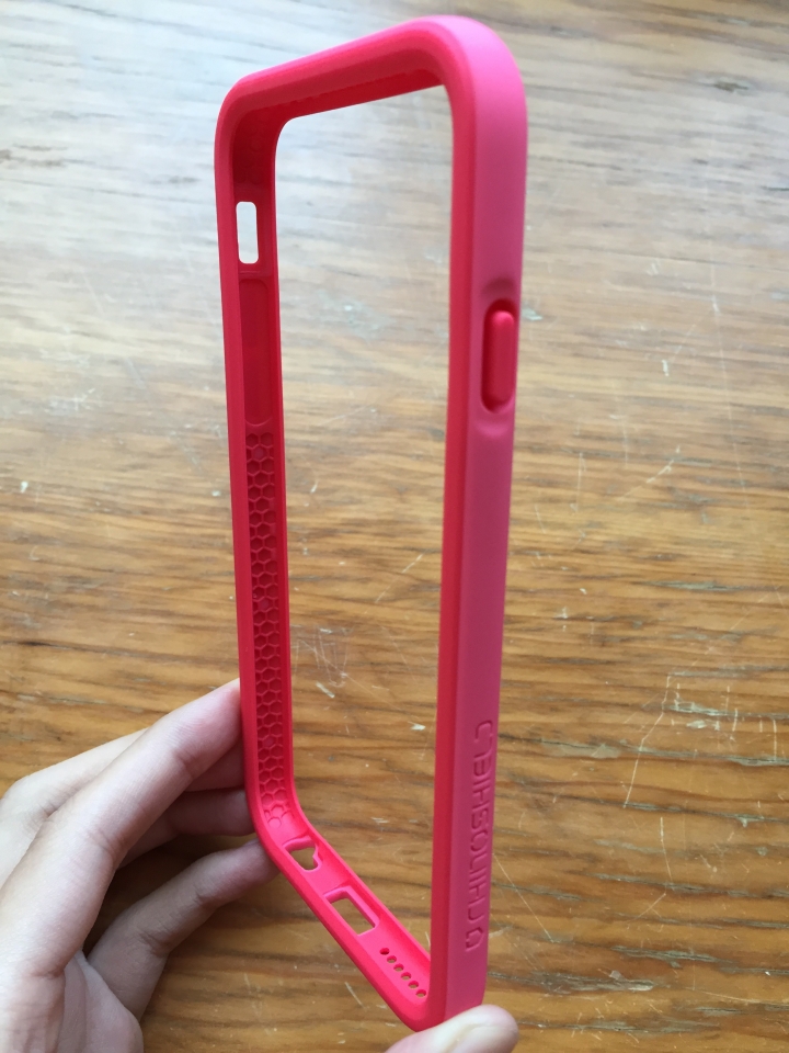 iPhone6 (金) 犀牛盾桃紅色開箱文~