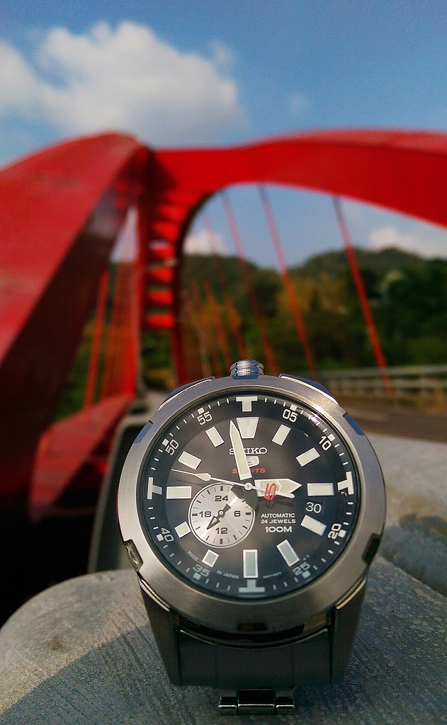 Seiko 盾牌5號, 青山綠水開箱