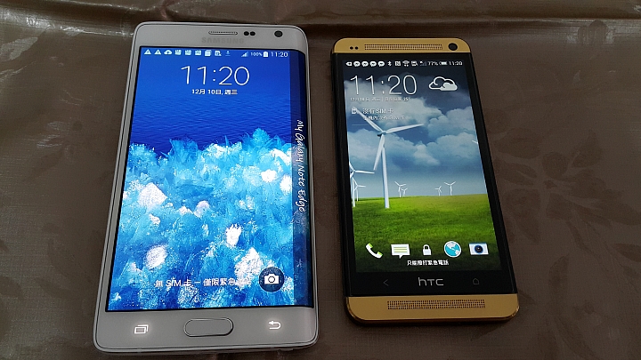Note edge開箱及拍照小PK vs Note4、N3 3G