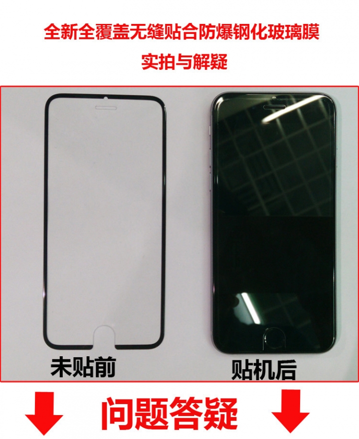 很有事的"真"滿版透明玻璃保貼