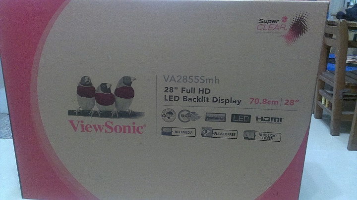 有人比較ViewSonic VX2858Sml 及 Dell u2414h嗎?最後買了VA2855Smh