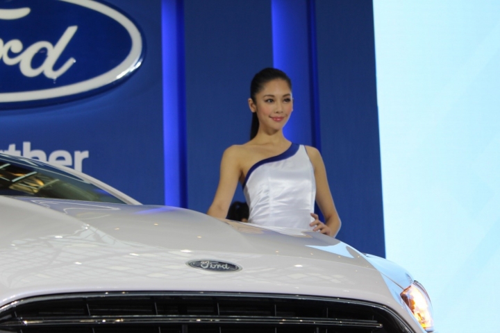 2014台北辣妹展,順便看看車;綜合評比:福特勝!!!