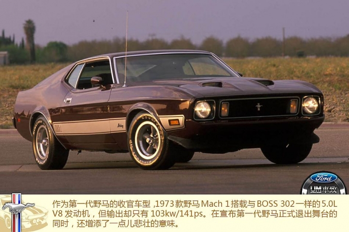 FORD野馬Mustang的歷代傳奇