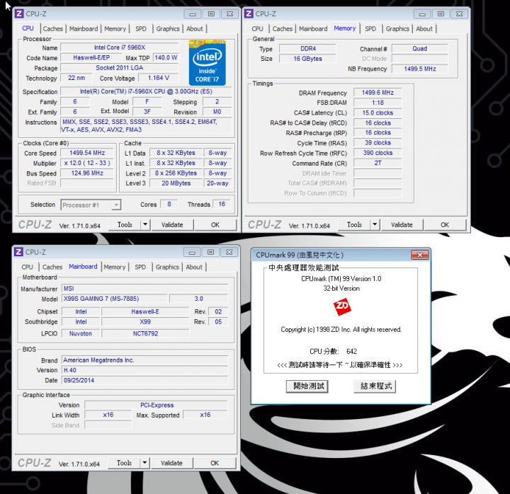 微星X99S GAMING 7 開箱啦~~!!