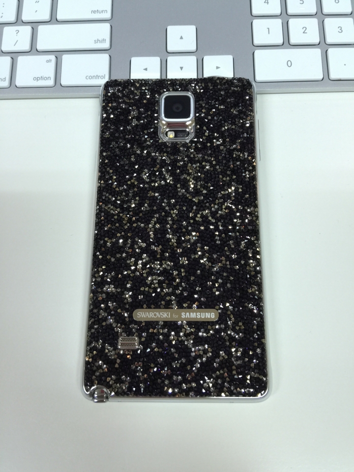 Note4 施華洛世奇背蓋閃亮亮開箱