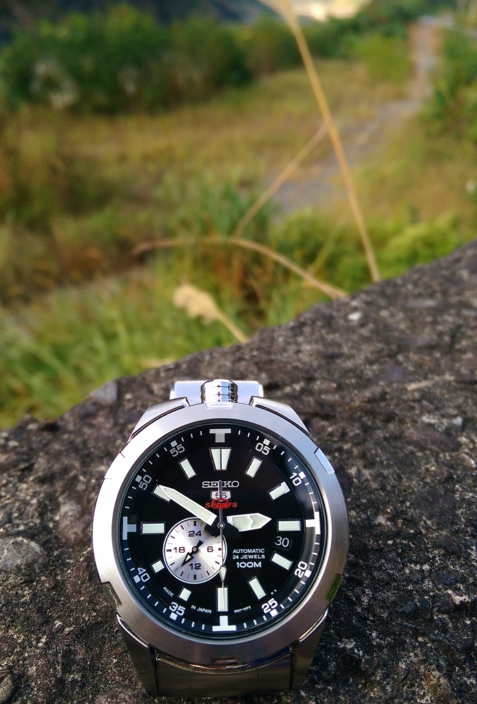 Seiko 盾牌5號, 青山綠水開箱