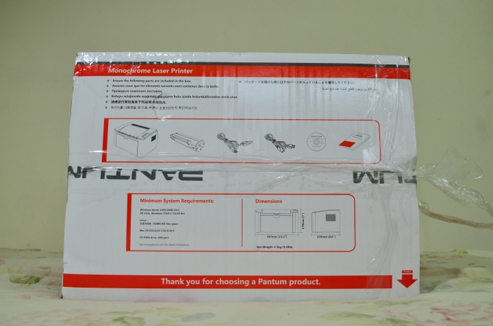 資訊展,在LENOVO旁的新牌子 奔圖「PANTUM」- P2500W