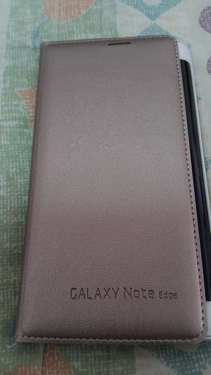 Note Edge 高質感三色皮套開箱