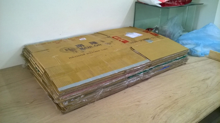 環保又好玩的瓦楞紙溜滑梯