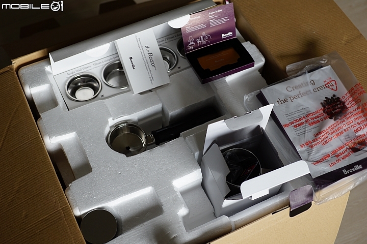 Breville BES920XL 「酒紅色款」半自動咖啡機 開箱