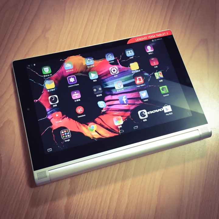 Lenovo Yoga tablet2 獻給老爸