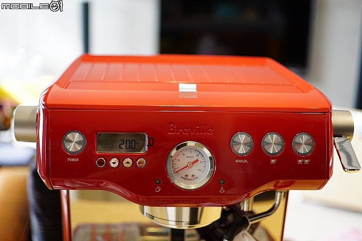Breville BES920XL 「酒紅色款」半自動咖啡機 開箱