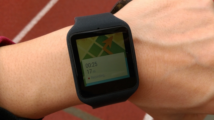 單獨使用 SONY Smart Watch 3 (SWR50) 當 GPS 手錶記錄軌跡