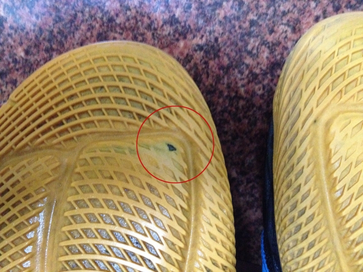 JORDAN XX8 SE 季後賽版前掌磨破氣墊還正常...購入半年...